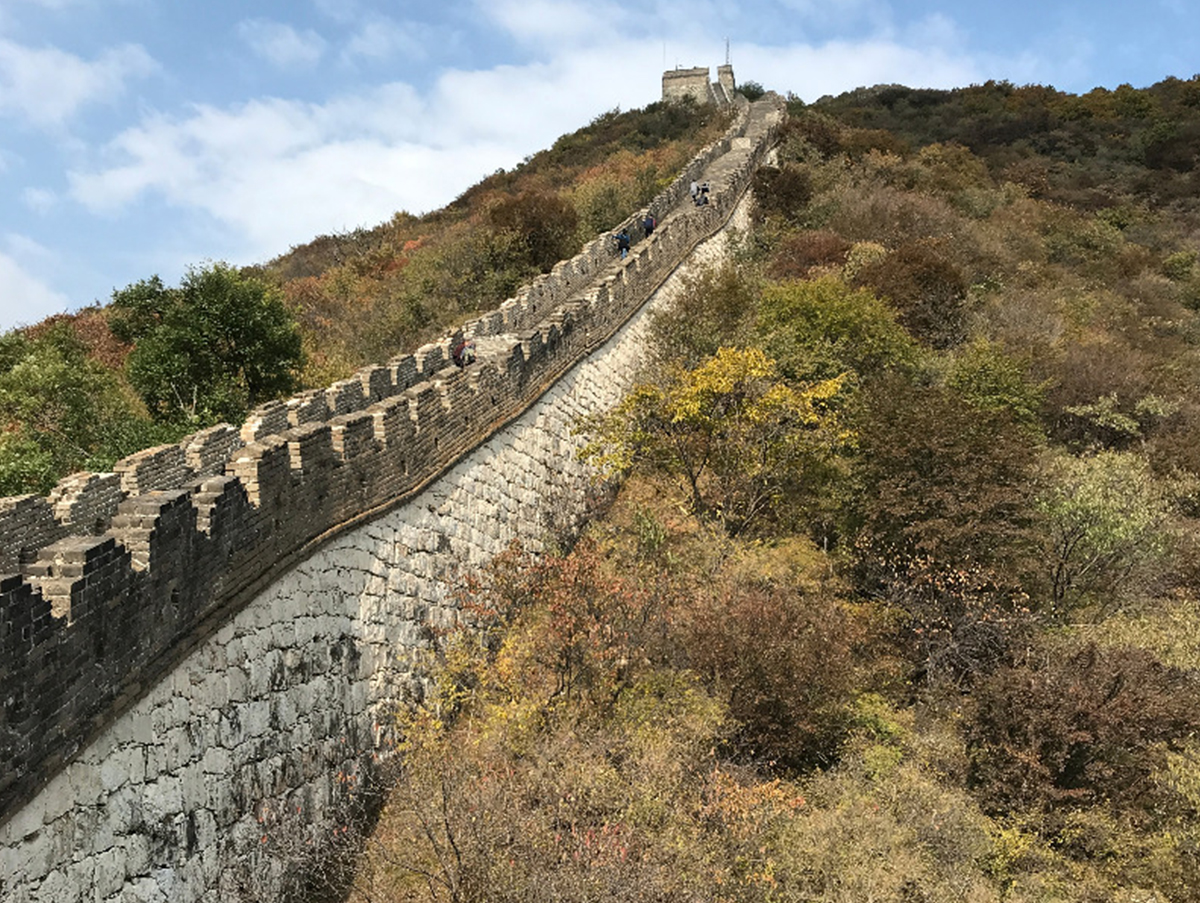 Picture of part of the Great Wall of China, 2018